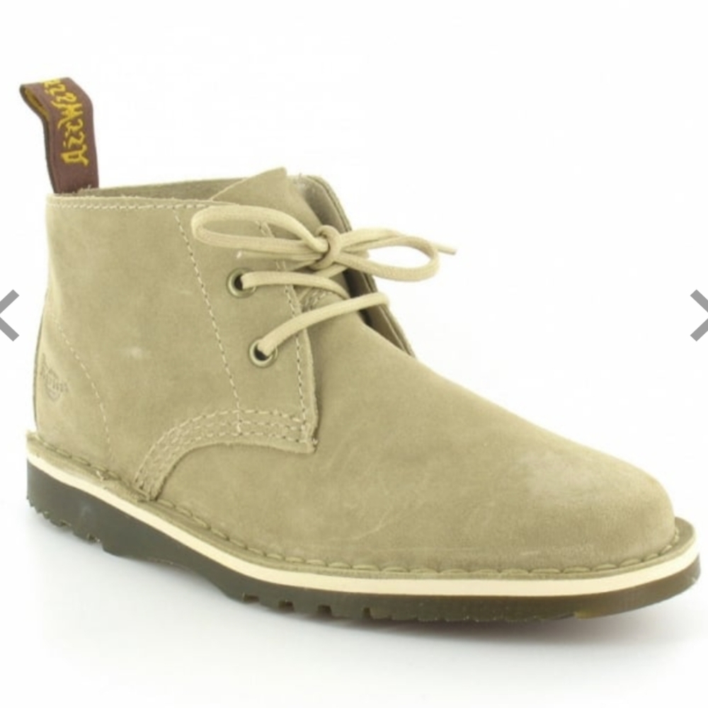 DR MARTENS Blythe Womens Suede Leather 2-Eyelet Low Desert Boots
